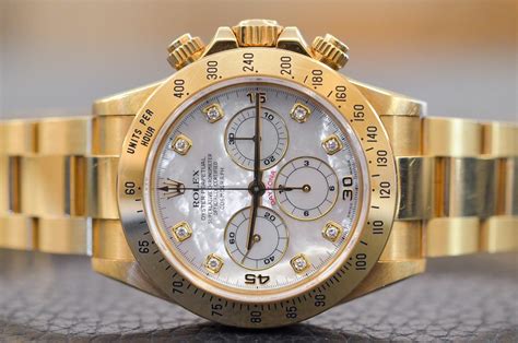 rolex daytona oro giallo diamanti|Orologi Rolex Daytona usati su Chrono24.